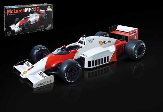 MC LAREN MP4/2C 1986 ALAN PROST/KEKE ROSBERG KIT 1:12 - Italeri - IT4711