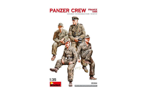 PANZER CREW FRANCE 1944 KIT 1:35 - Miniart - MIN35364