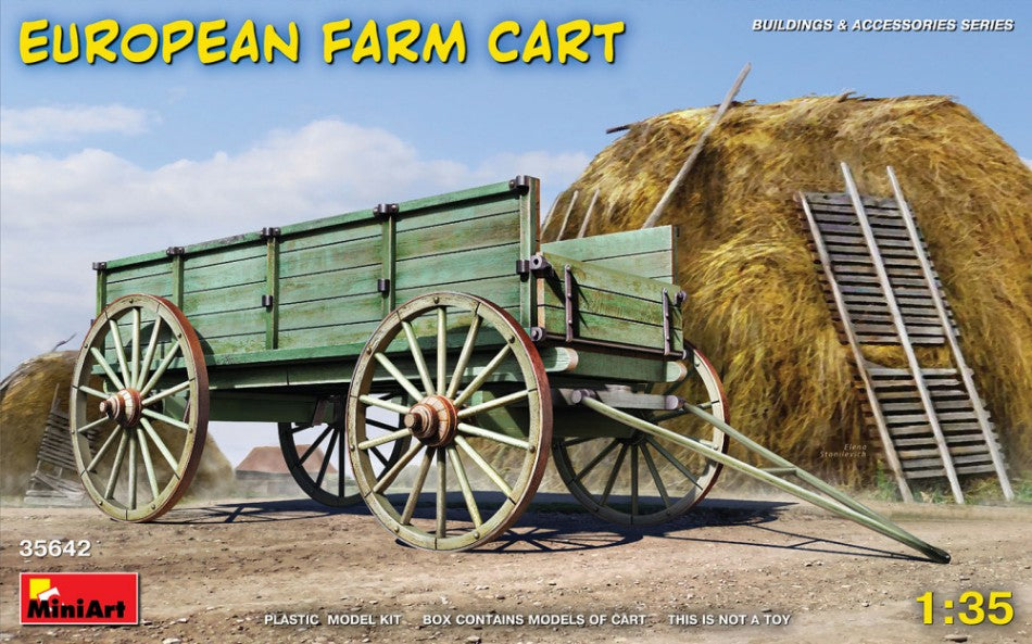 EUROPEAN FARM CART  KIT 1:35 - Miniart - MIN35642