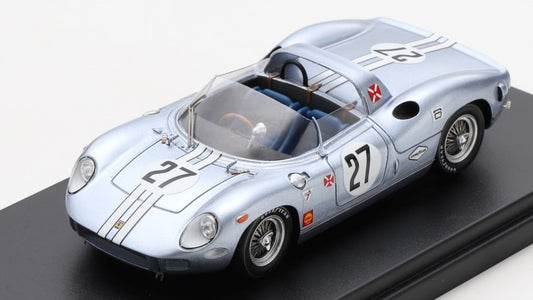 FERRARI 330P N.27 12H SEBRING 1965 KOLB/FULP 1:43 - Looksmart - LSRC090