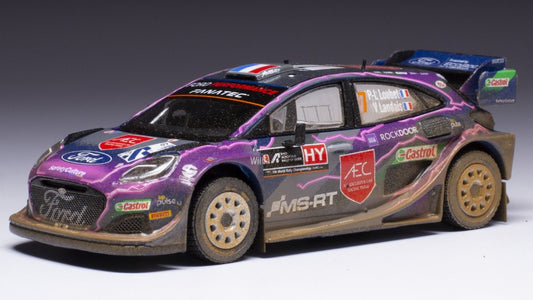 FORD PUMA WRC N.7 RALLY ACROPOLIS 2022 LOUBET/LANDAIS 1:43 - Ixo Model - RAM870