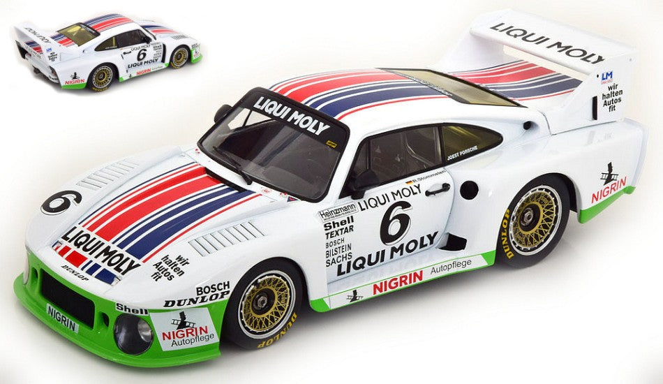 PORSCHE 935 J N.6 SPA FRANCORCHAMPS 1980 R.STOMMELEN 1:18 - ModelCarGroup - MCG18804