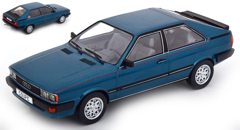AUDI COUPE GT 1980 MET.DARK TURQUOISE 1:18 - ModelCarGroup - MCG18315