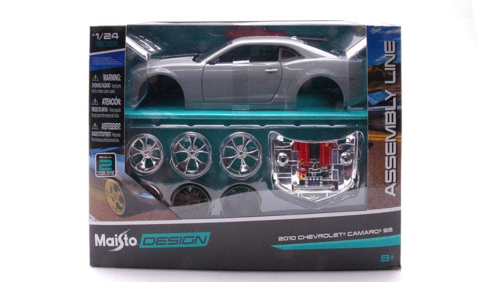 CHEVROLET CAMARO SS 2010 GREY KIT 1:24 - Maisto - MI39361G