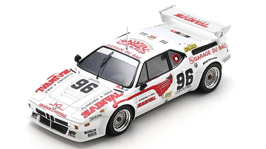 BMW M1 N.96 LM 1980 F.ALLIOT-J.GUERIN 1:43 - Spark Model - S6400