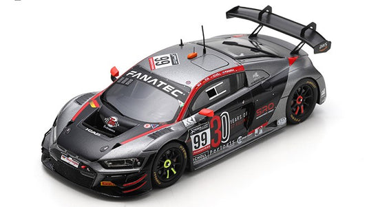 AUDI R8 GT3 N.99 2nd CLASS 24 H SPA 2022 ZUG-AKA-SCHOLL-PUHAKKA 1:43 - Spark Model - SB509