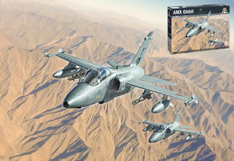 AEREO AMX GHIBLI KIT 1:72 - Italeri - IT1460