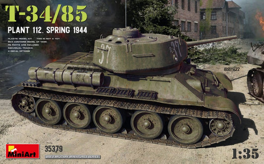 T-34/85 PLANT 112 SPRING 1944 KIT 1:35 - Miniart - MIN35379