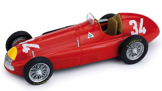 ALFA ROMEO JUAN MANUEL FANGIO 1950 N.34 WINNER MONACO GP 1:43 - Brumm - BM0036