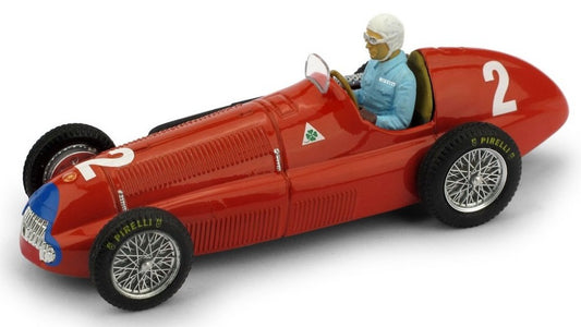 ALFA ROMEO 158 NINO FARINA 1950 N.2 WINNER G.BRITAIN GP WORLD CHAMP.1:43 - Brumm - BM0036BCH