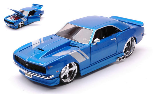 CHEVROLET CAMARO Z28 1968 CLASSIC MUSCLE BLUE 1:24 - Maisto - MI32508B