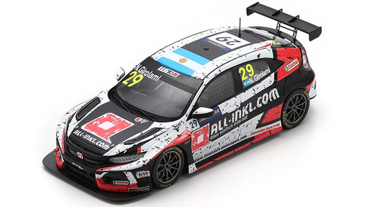 HONDA CIVIC TCR N.29 WINNER RACE 1 ZOLDER 2020 NESTOR GIROLAMI 1:43 - Spark Model - S8966