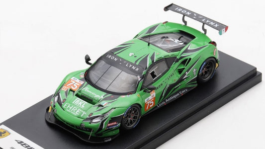 FERRARI 488 GTE EVO IRON LYNX N.75 LM 2022 EHRET/HOOK/VARRONE 1:43 - Looksmart - LSLM151