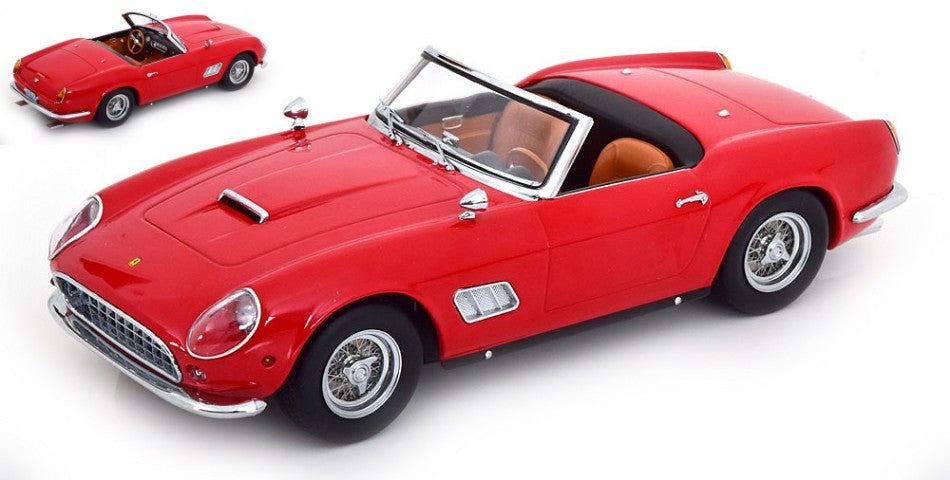 FERRARI 250 GT CALIFORNIA SPYDER 1960 RED 1:18 - KK Scale - KKDC181041
