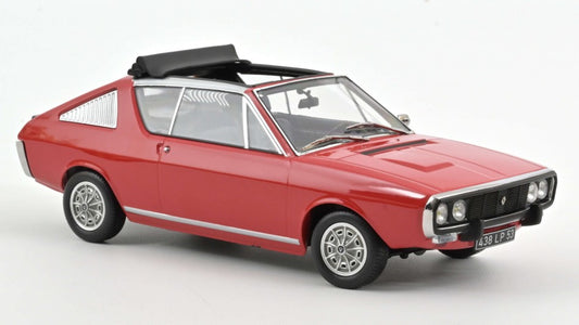RENAULT 17 GORDINI DECOUVRABLE 1975 RED 1:18 - Norev - NV185371