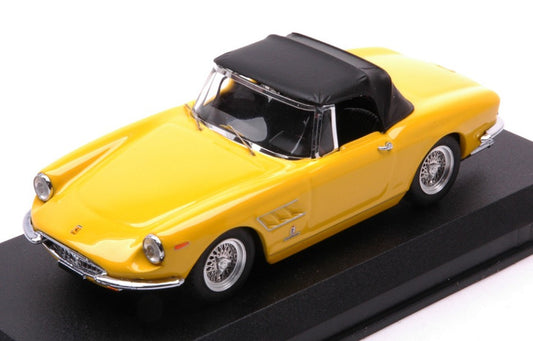 FERRARI 330 GTS SPYDER C/CAPOTTA YELLOW 1:43 - Best Model - BT9840