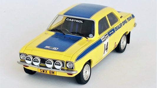 OPEL ASCONA WELSH RALLY 1974 BROOKES/HUDSON-EVANS 1:43 - Trofeu - TFDSN110