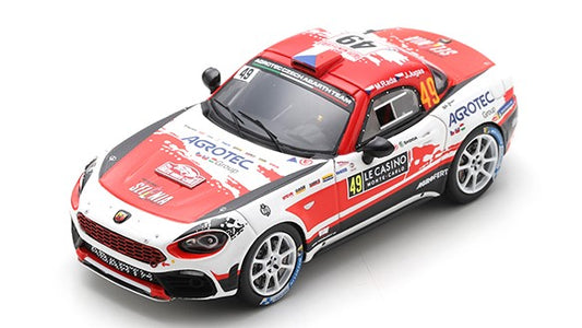 ABARTH 124 N.49 MONTE CARLO 2022 M.RADA-J.JUGAS 1:43 - Spark Model - S6701