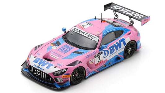 MERCEDES GT3 N.2 2nd 24 H SPA 2022 STOLZ-SCHOTHORST-GOTZ 1:43 - Spark Model - SB501