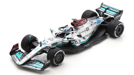 MERCEDES F1 W13 GEORGE RUSSELL 2022 N.63 4th BELGIAN GP 1:18 - Spark Model - 18S771