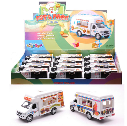 ICE CREAM/FAST FOOD TRUCK (5257D) cm 12,5 - Kinsmart - KT445IN