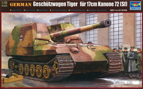CARRO GERMAN TIGER KIT 1:35 - Trumpeter - TP0378