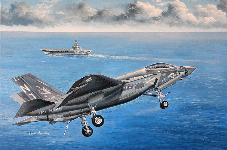 AEREO F-35C LIGHTNING KIT 1:32 - Trumpeter - TP3230