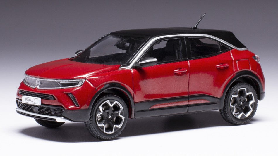 OPEL MOKKA-E 2022 MET.RED 1:43 - Ixo Model - CLC511