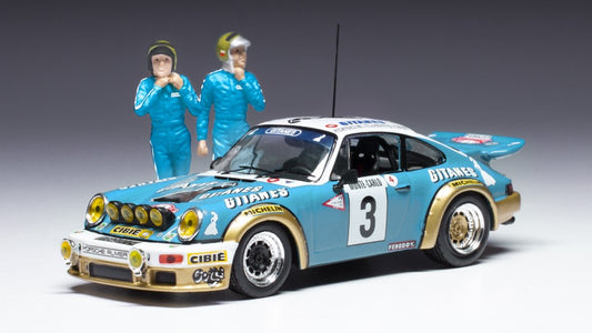PORSCHE CARR.RS N.1 WINN.RALLY MONTE C.1978 W/FIG.NICOLAS/LAVERNE 1:43 - Ixo Model - SPRM001-78