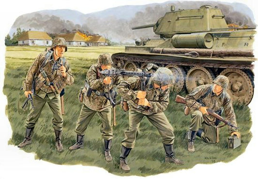 PANZERGRENADIERS KURSK KIT 1:35 - Dragon - D6159