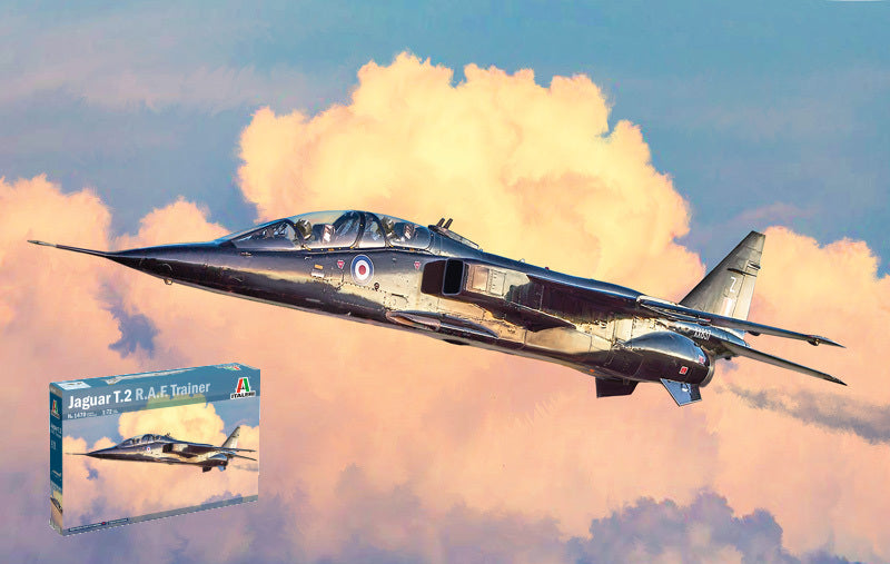 JAGUAR T.2 R.A.F. TRAINER KIT 1:72 - Italeri - IT1470