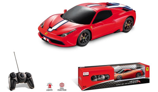 FERRARI 458 SPECIALE RADIOCOMANDO 1:24 - Mondo Motors - MM63284