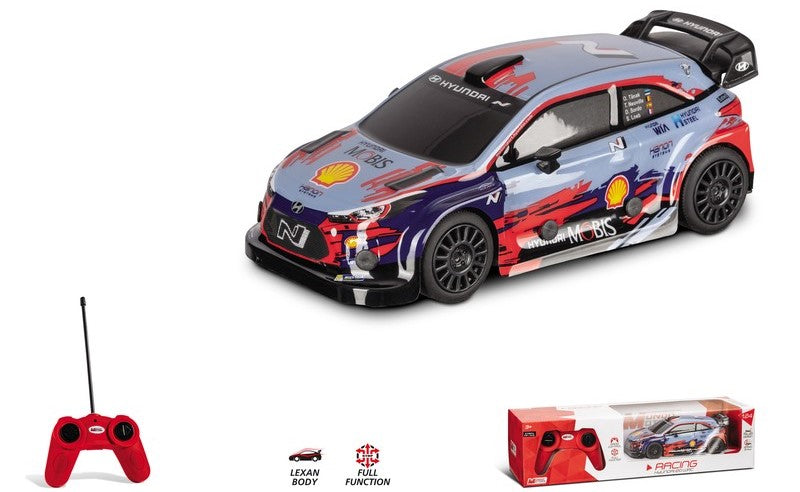HYUNDAI i20 WRC RADIOCOMANDO 1:24 - Mondo Motors - MM63668