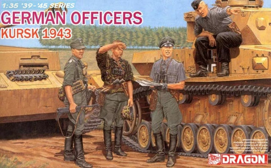GERMAN OFFICERS KURK 1943 KIT 1:35 - Dragon - D6456