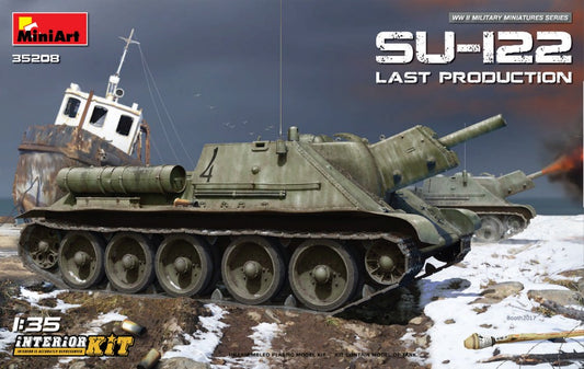 SU-122 (LAST PRODUCTION) INTERIOR KIT 1:35 - Miniart - MIN35208