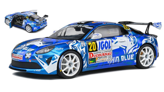 ALPINE A110 N.20 RALLY DU VAR 2021 DELECOUR/GUIGONNET 1:18 - Solido - SL1801623