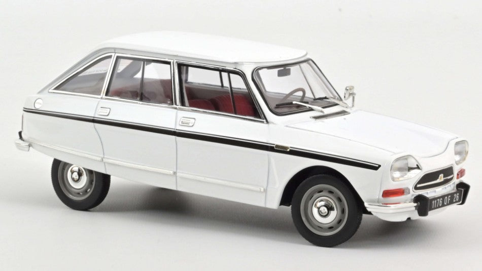 CITROEN AMI SUPER 1974 WHITE 1:18 - Norev - NV181679