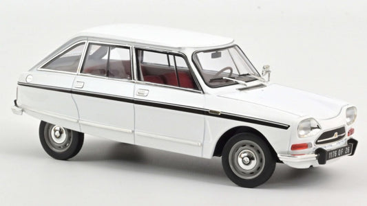 CITROEN AMI SUPER 1974 WHITE 1:18 - Norev - NV181679