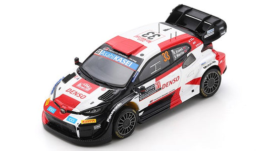 TOYOTA YARIS N.33 4th RALLY MONTE CARLO 2023 E.EVANS-S.MARTIN 1:43 - Spark Model - S6719