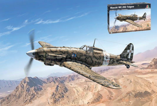 AEREO MACCHI MC 202 FOLGORE KIT 1:32 - Italeri - IT2518