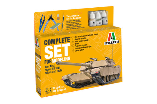 M1 ABRAMS SET COMPLETO KIT 1:72 - Italeri - IT72004