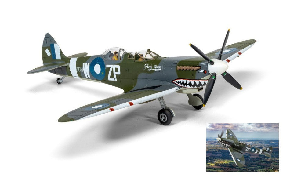 SUPERMARINE SPITFIRE T9 TE308 G-AWGB "GREY NURSE" 1:72 - Corgi - AA29201