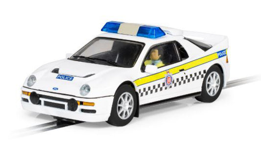 FORD RS 200 POLICE EDITION SLOT 1:32 - Scalextric - C4341