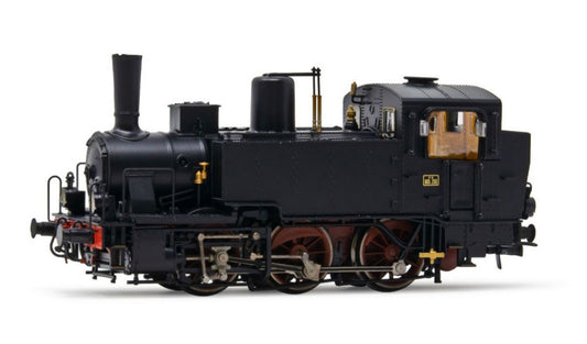 FS STEAM LOCOMOTIVE GR.835 WITH OIL LAMPS EP.III 1:87 - Rivarossi - HR2917