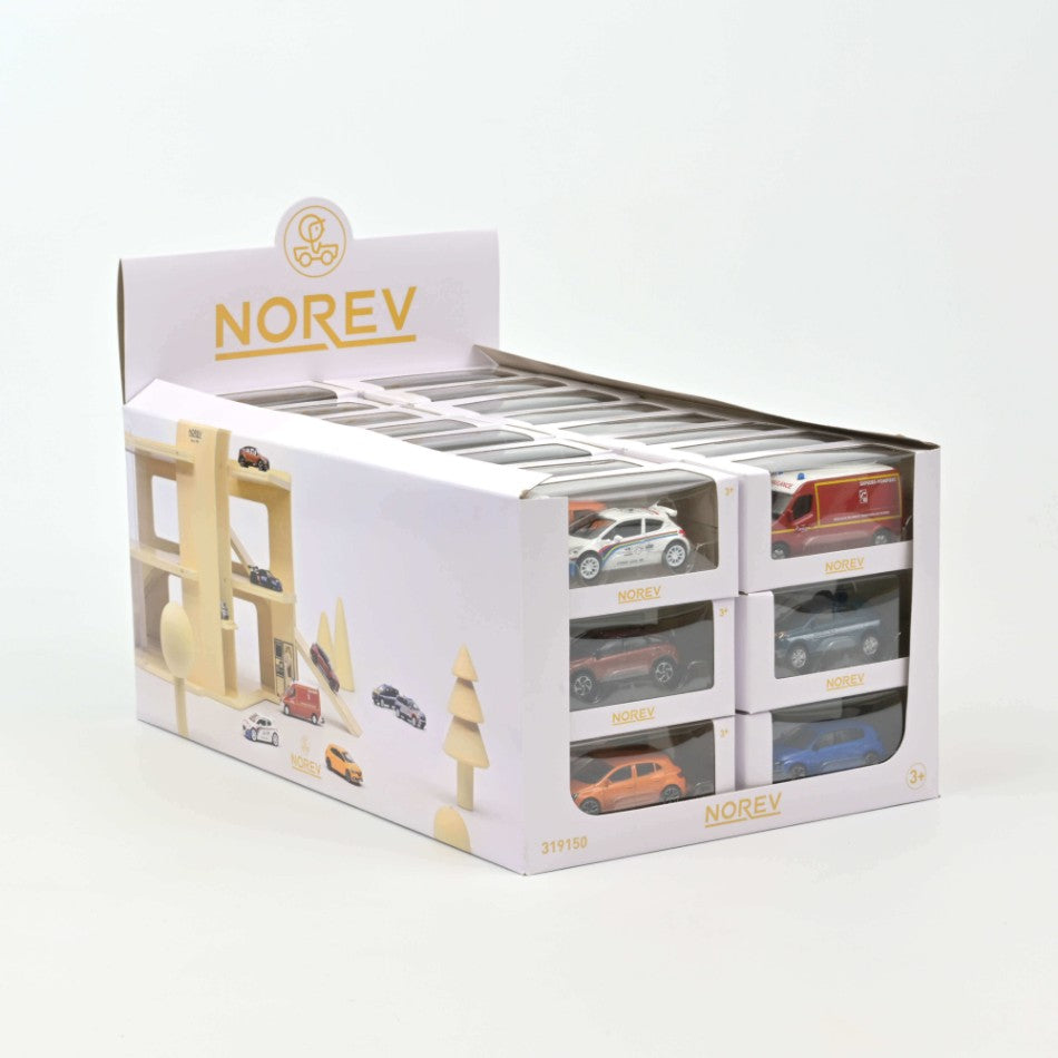 DISPLAY 48 MODELS ASS. MULTIGAM 1:64 - Norev - NV319150