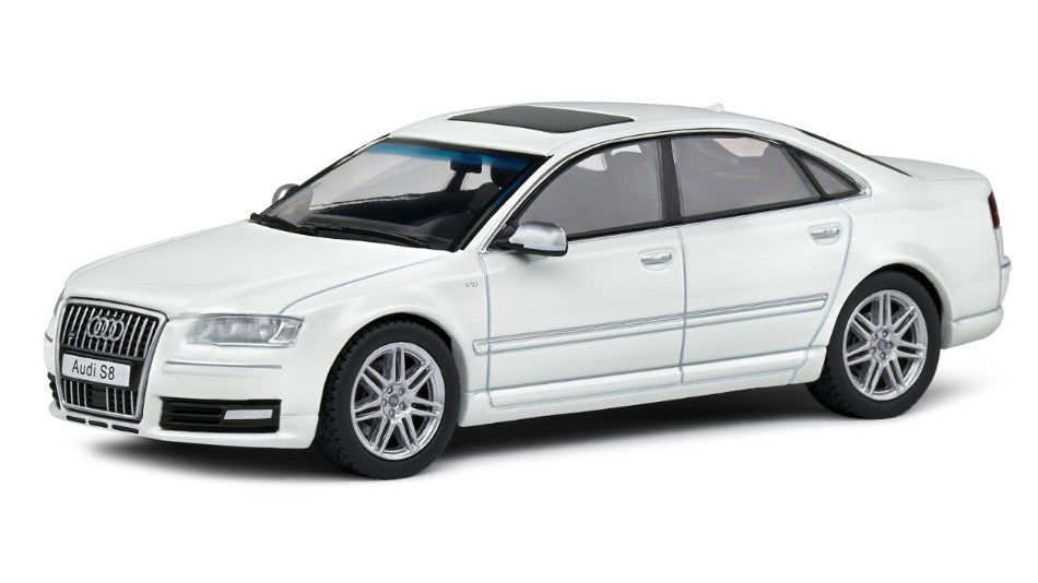 AUDI S8 (D3) 2010 WHITE 1:43 - Solido - SL4313302