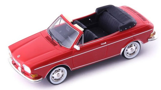 VW 411 L KARMANN CONVERTIBLE 1978 RED 1:43 - Avenue43 - AVN60073