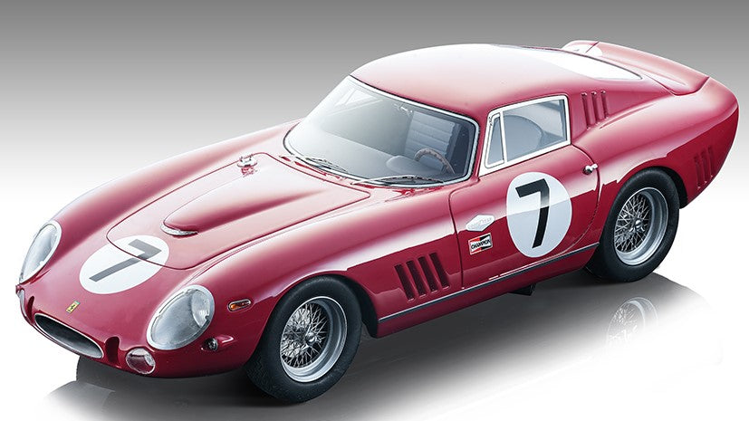 FERRARI 275 GTB/C COMPET.N.7 WIINER NASSAU T.T.1965 C.KOLB 1:18 - Tecnomodel - TMD1885G