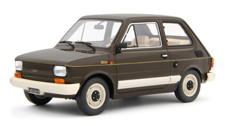 FIAT 126 PERSONAL 4 1980 BROWN 1:18 - Laudo Racing - LM167D