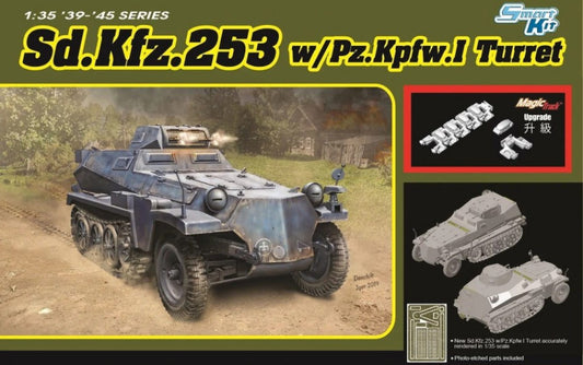 SD.KFZ. 253W/PANZER I TURRET  KIT 1:35 - Dragon - D6952